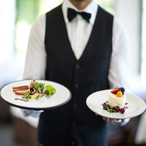 Waiter service.